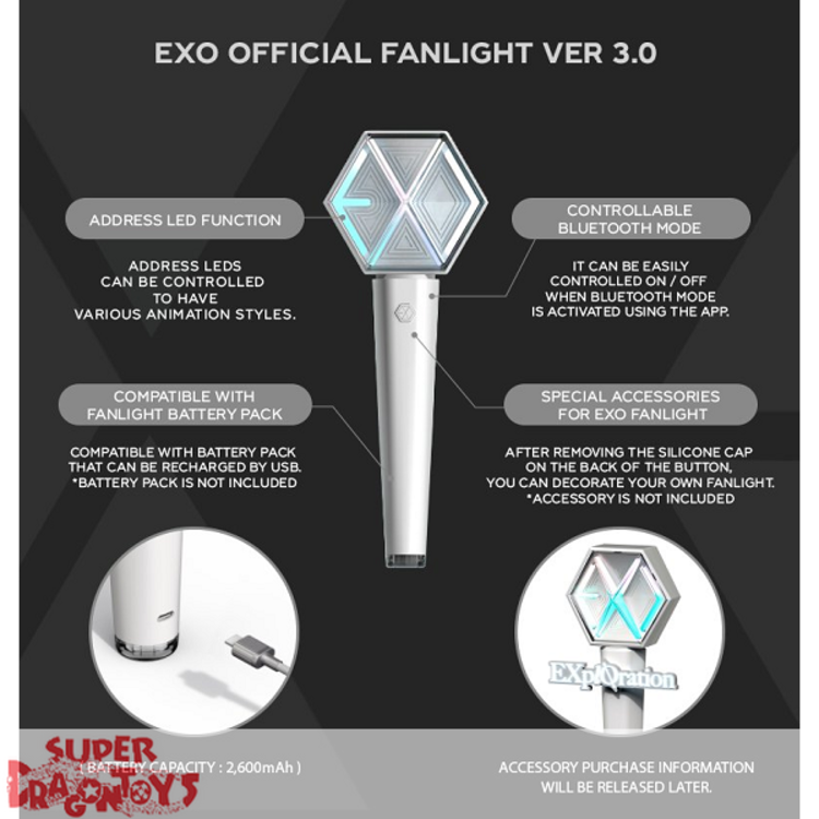 EXO - OFFICIAL FANLIGHT [VER. 3.0]