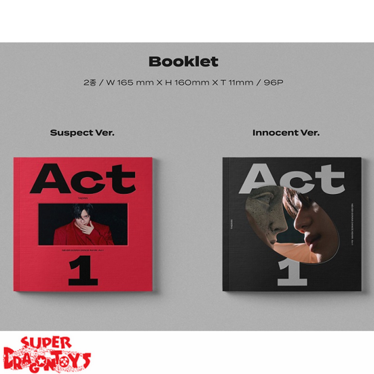 TAEMIN (태민) - NEVER GONNA DANCE AGAIN : ACT 1  - 3RD ALBUM