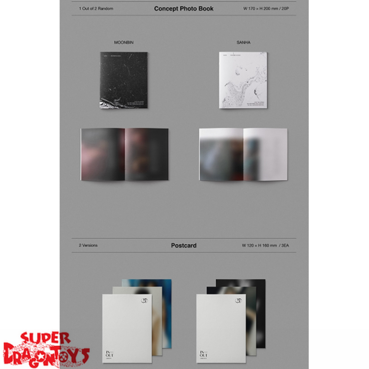 MOONBIN & SANHA / ASTRO (문빈&산하) - IN-OUT - 1ST MINI ALBUM