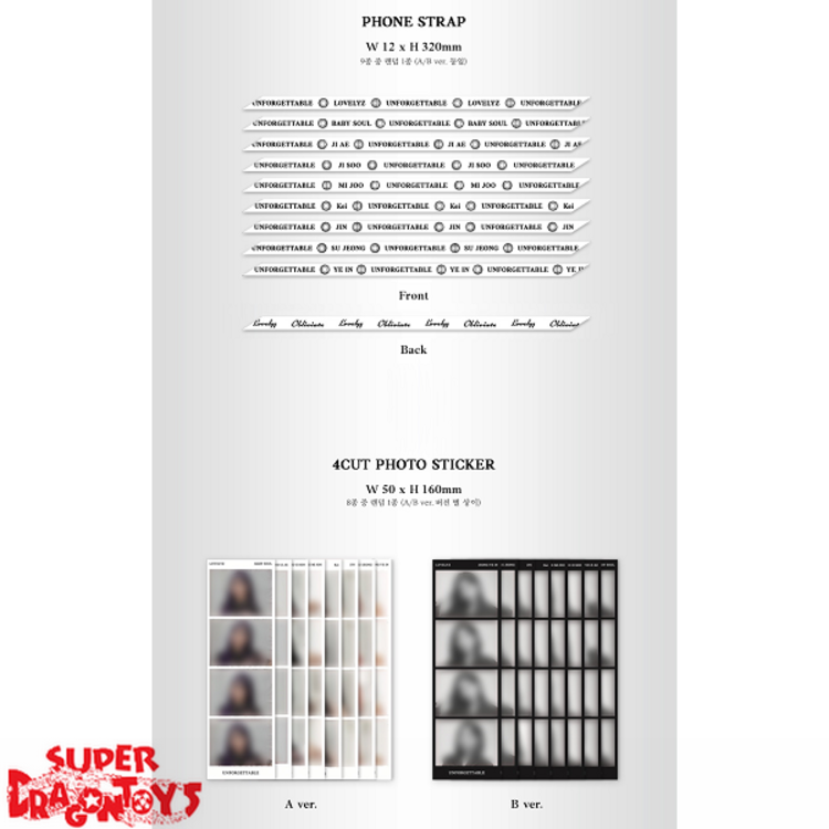 LOVELYZ (러블리즈) - UNFORGETTABLE - 7TH MINI ALBUM