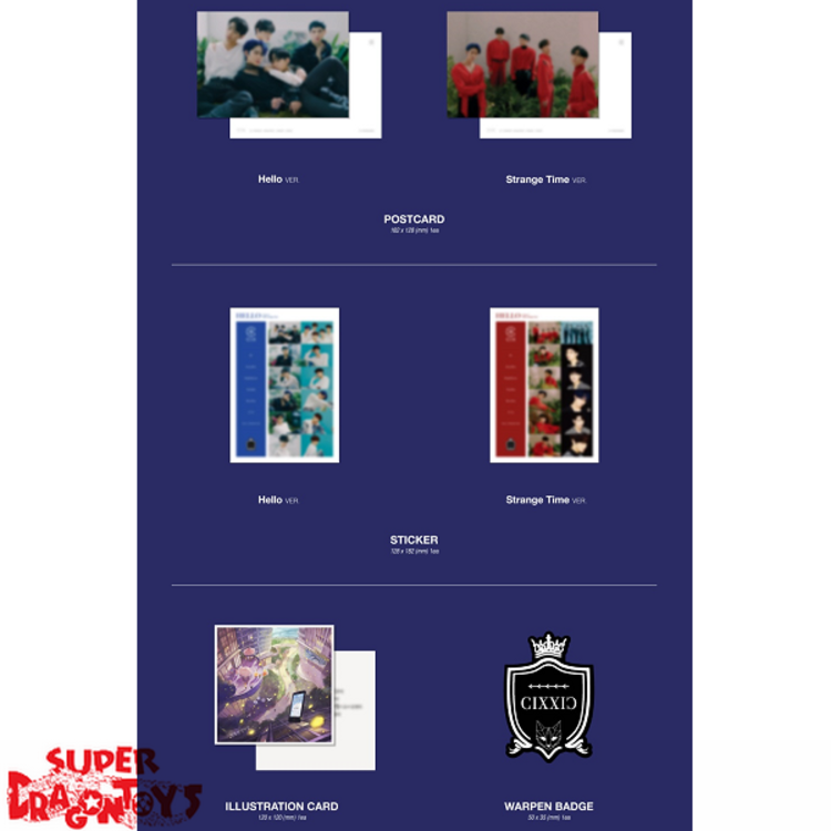 CIX (씨아이엑스) - HELLO, STRANGE TIME - 3RD EP ALBUM