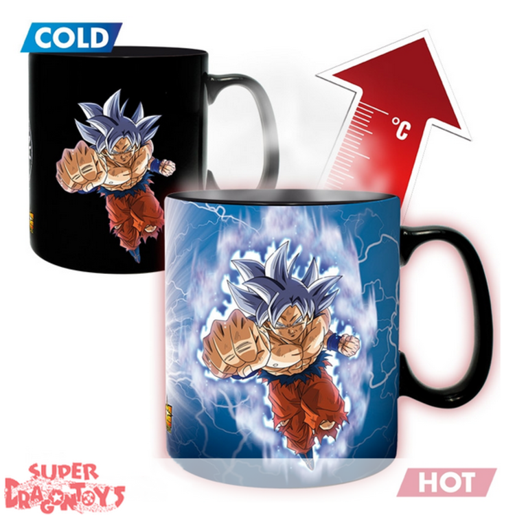 ABYSTYLE DRAGON BALL SUPER - MUG MAGIQUE THERMO REACTIF "GOKU VS JIREN"