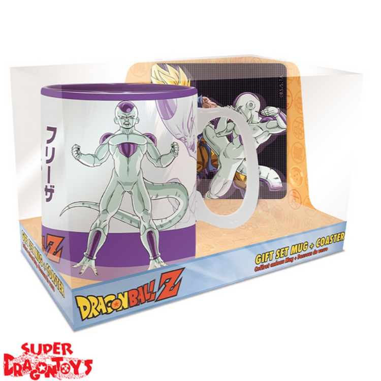 ABYSTYLE DRAGON BALL Z - COFFRET CADEAU "GOKU VS FREEZER" [MUG + DESSOUS DE VERRE]