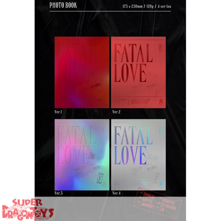 MONSTA X (몬스타엑스) - FATAL LOVE - 3RD ALBUM