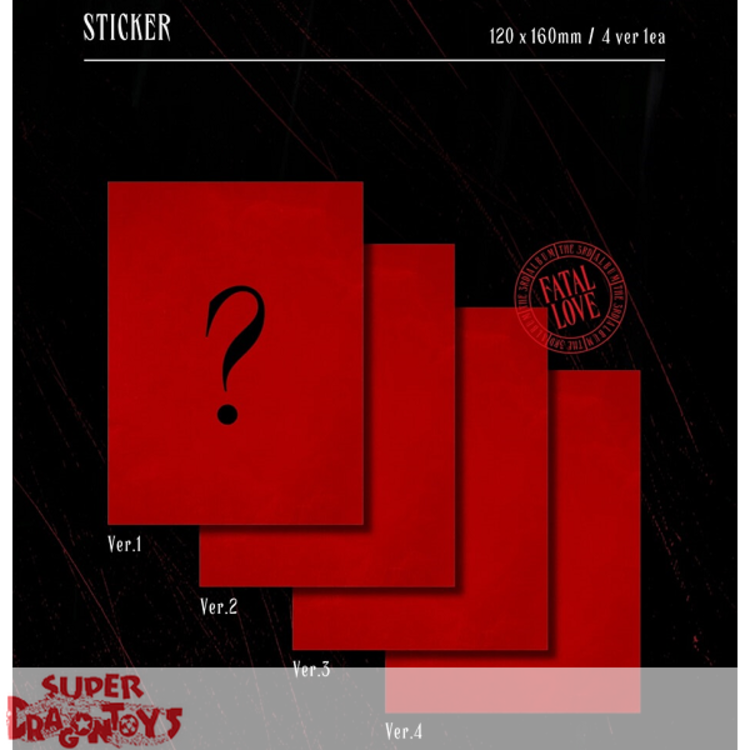 MONSTA X (몬스타엑스) - FATAL LOVE - 3RD ALBUM