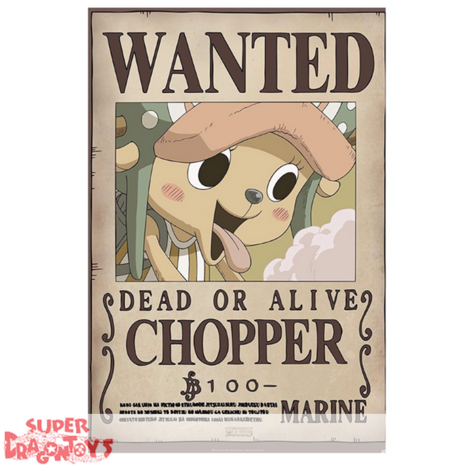 Prime Chopper 1000 Berries - Poster One Piece