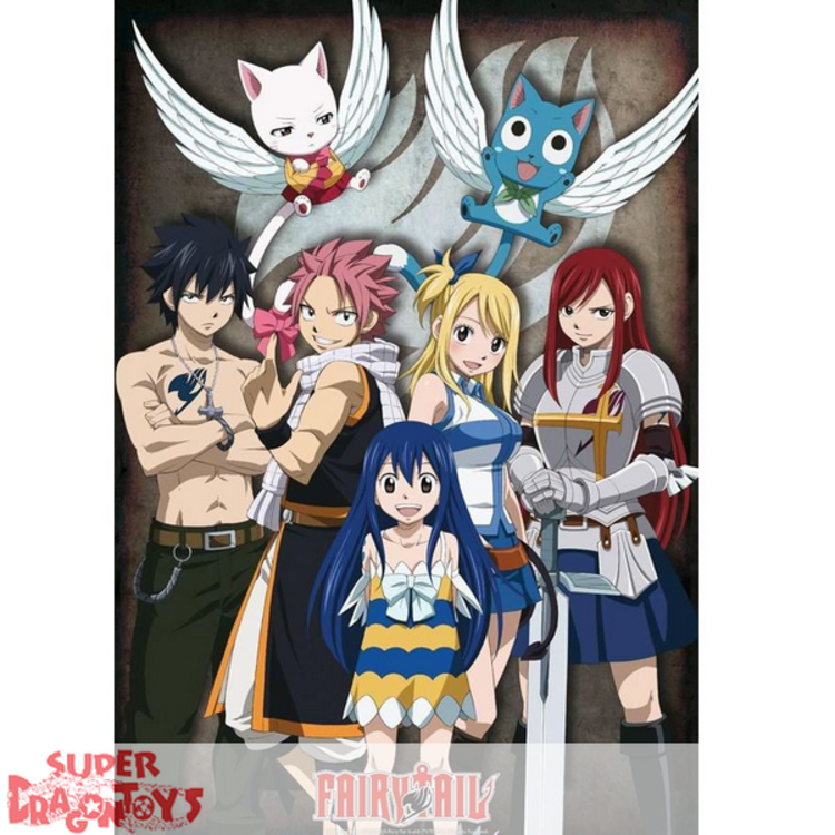 ABYSTYLE  FAIRY TAIL - POSTER "GROUPE"