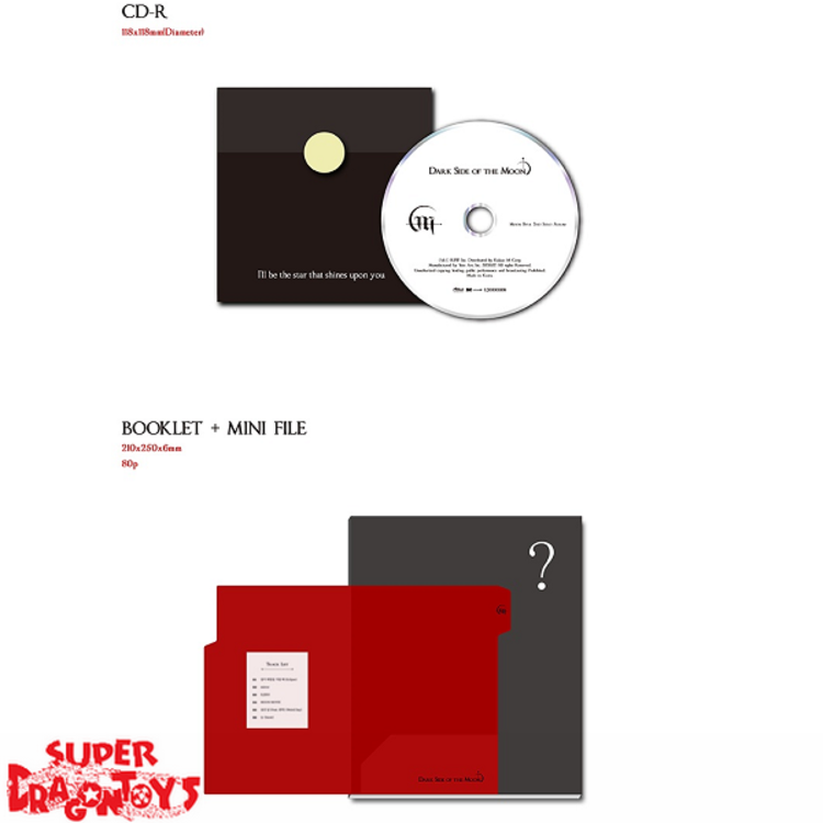 MOON BYUL (문별) [MAMAMOO] - DARK SIDE OF THE MOON - 2ND MINI ALBUM