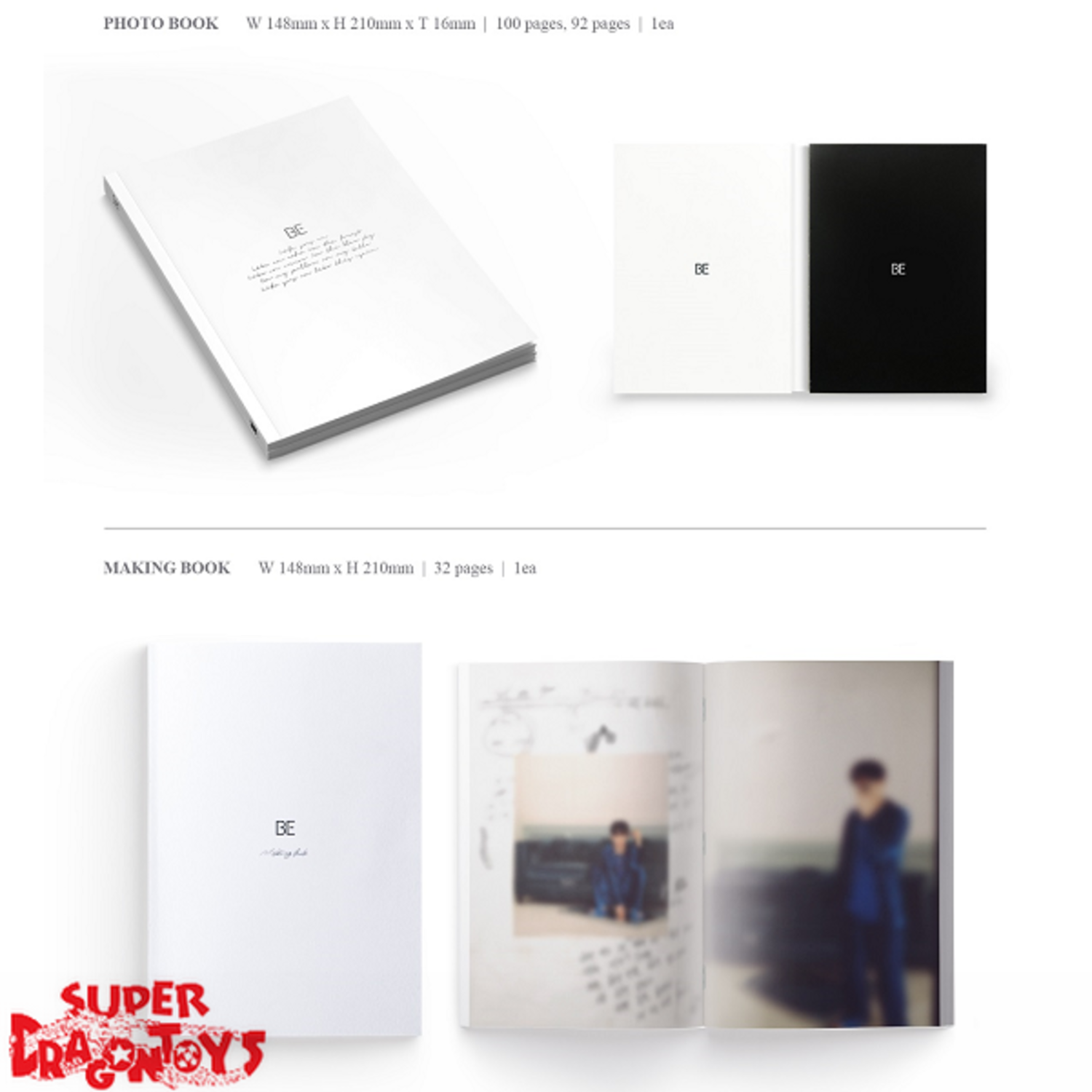 BTS BE (Deluxe Edition) ラキドロトレカ BTS (방탄소년단) - BE - [LIMITED DELUXE EDITION] ALBUM