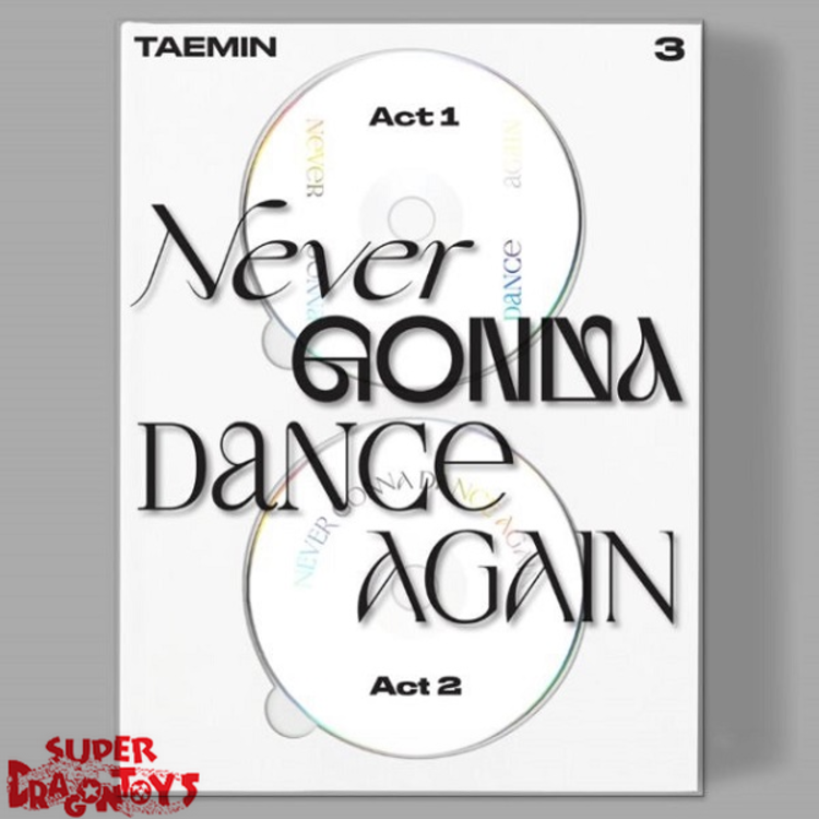 TAEMIN (태민) - NEVER GONNA DANCE AGAIN - [EXTENDED VERSION] - 3RD ALBUM [2CD]