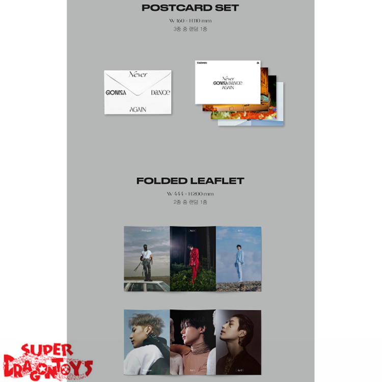 TAEMIN (태민) - NEVER GONNA DANCE AGAIN - [EXTENDED VERSION] - 3RD ALBUM [2CD]