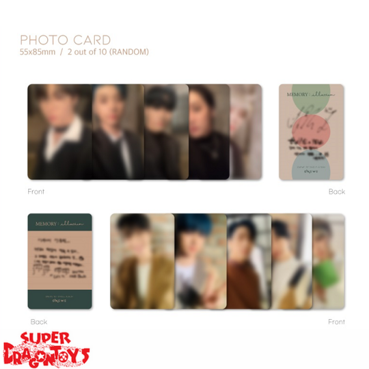 ONEWE (원위) - MEMORY : ILLUSION - 1ST SINGLE ALBUM