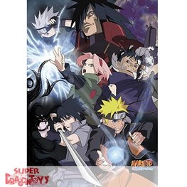 ABYSTYLE NARUTO SHIPPUDEN - POSTER "GROUPE : GUERRE NINJA"