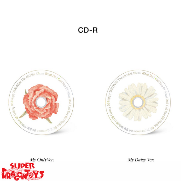 TAEYEON (태연) - WHAT DO I CALL YOU - 4TH MINI ALBUM