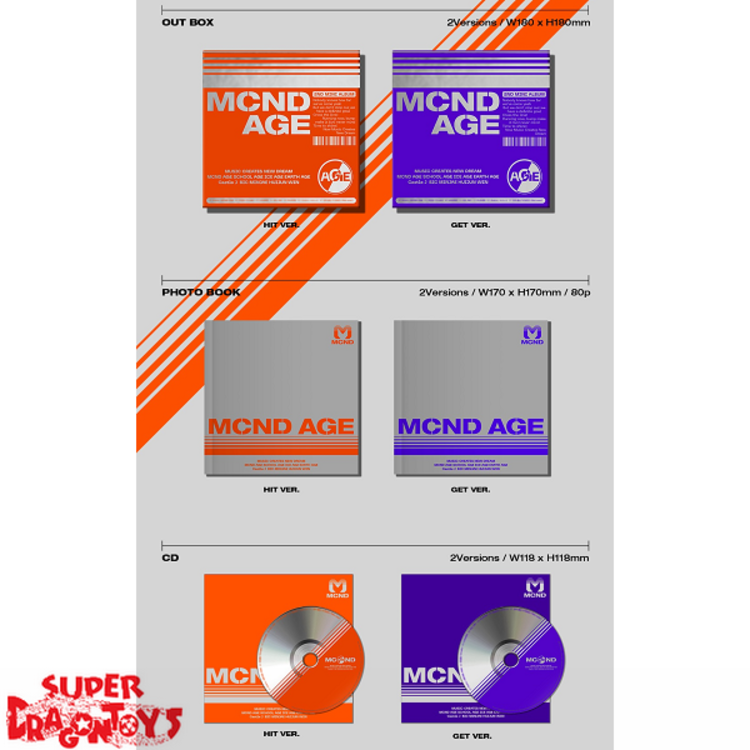 MCND - MCND AGE - 2ND MINI ALBUM