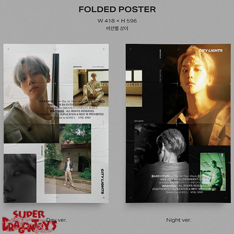 BAEKHYUN - CITY LIGHTS - 1ST MINI ALBUM