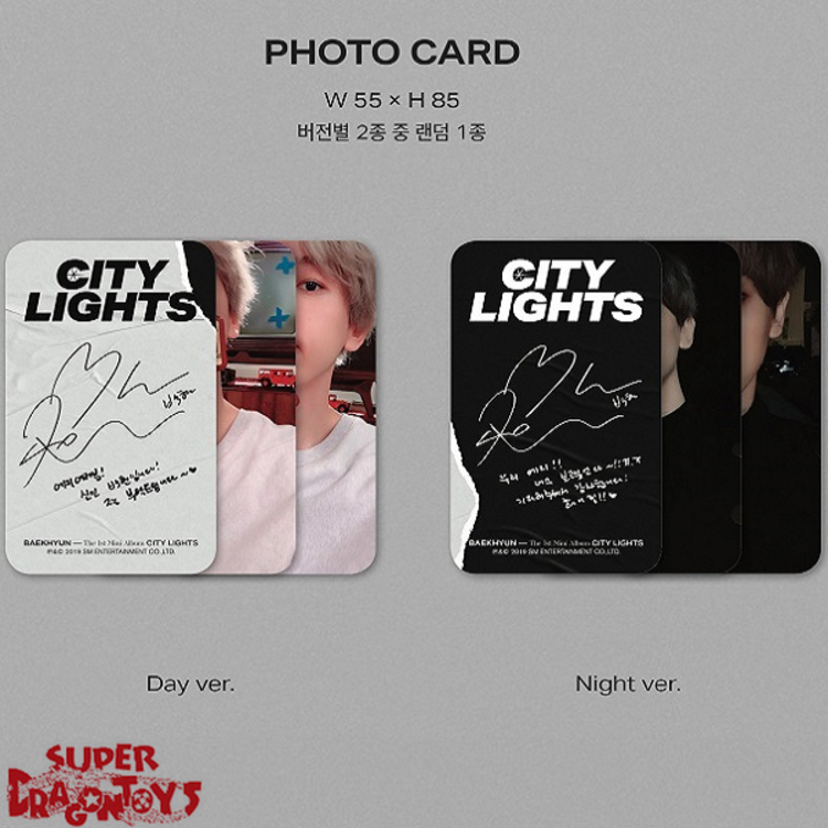 BAEKHYUN - CITY LIGHTS - 1ST MINI ALBUM