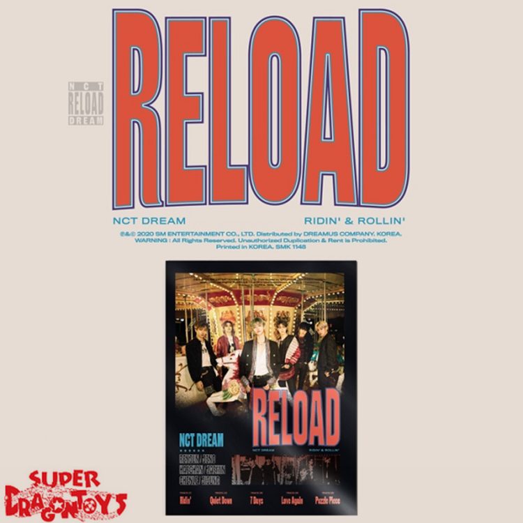 NCT DREAM (엔시티 드림) - RELOAD - 4TH MINI ALBUM