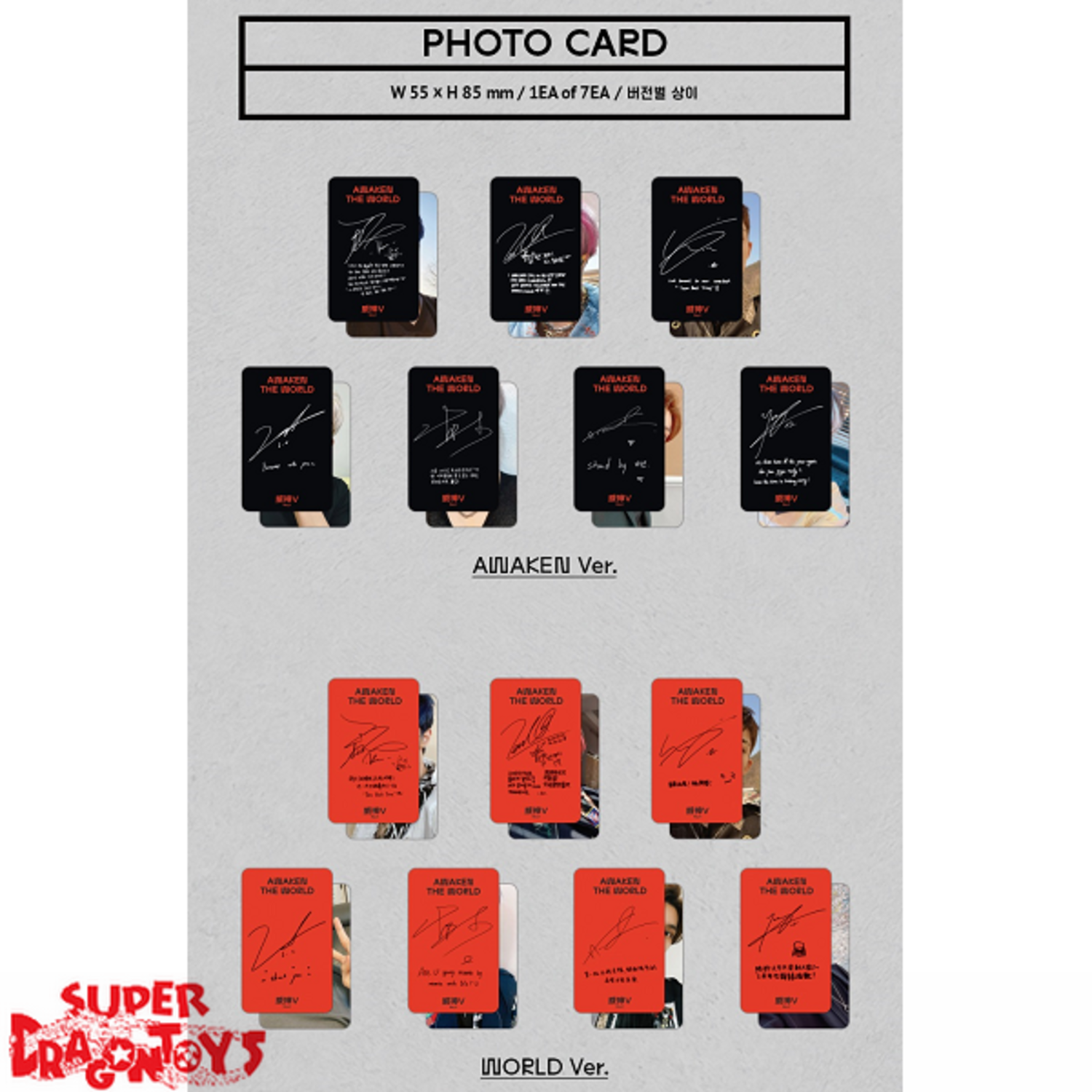 RESTOCK] WAYV (웨이션브이) - AWAKEN THE WORLD - 1ST ALBUM