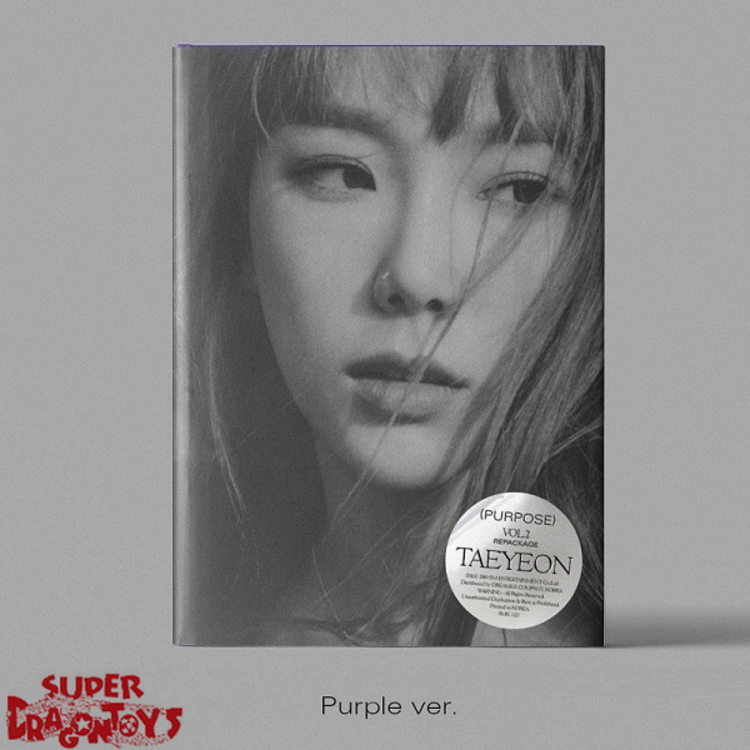 TAEYEON (태연) - PURPOSE - [BEIGE] VERSION  - 2ND REPACKAGE ALBUM