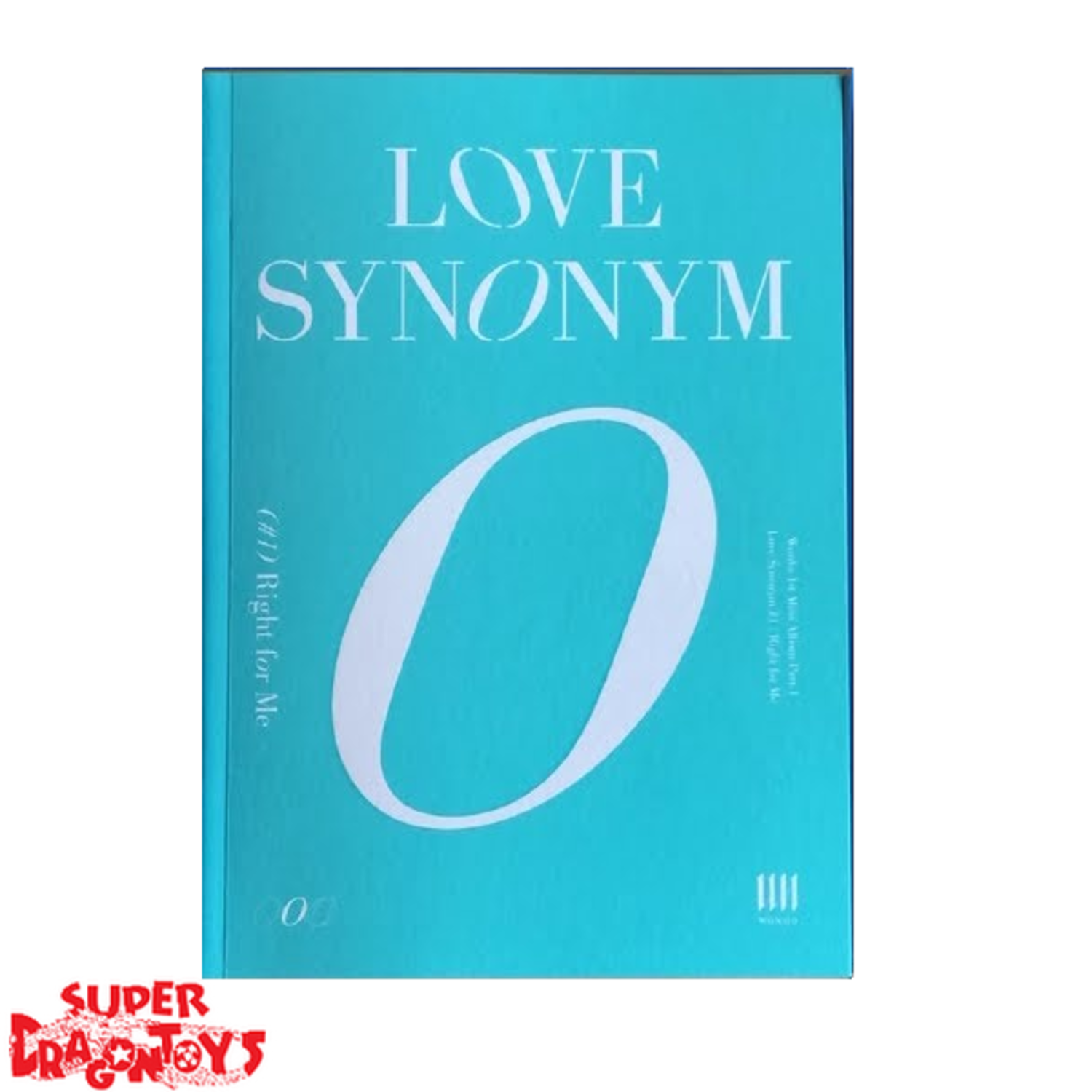 wonho love synonym 1 right for me 1st mini album