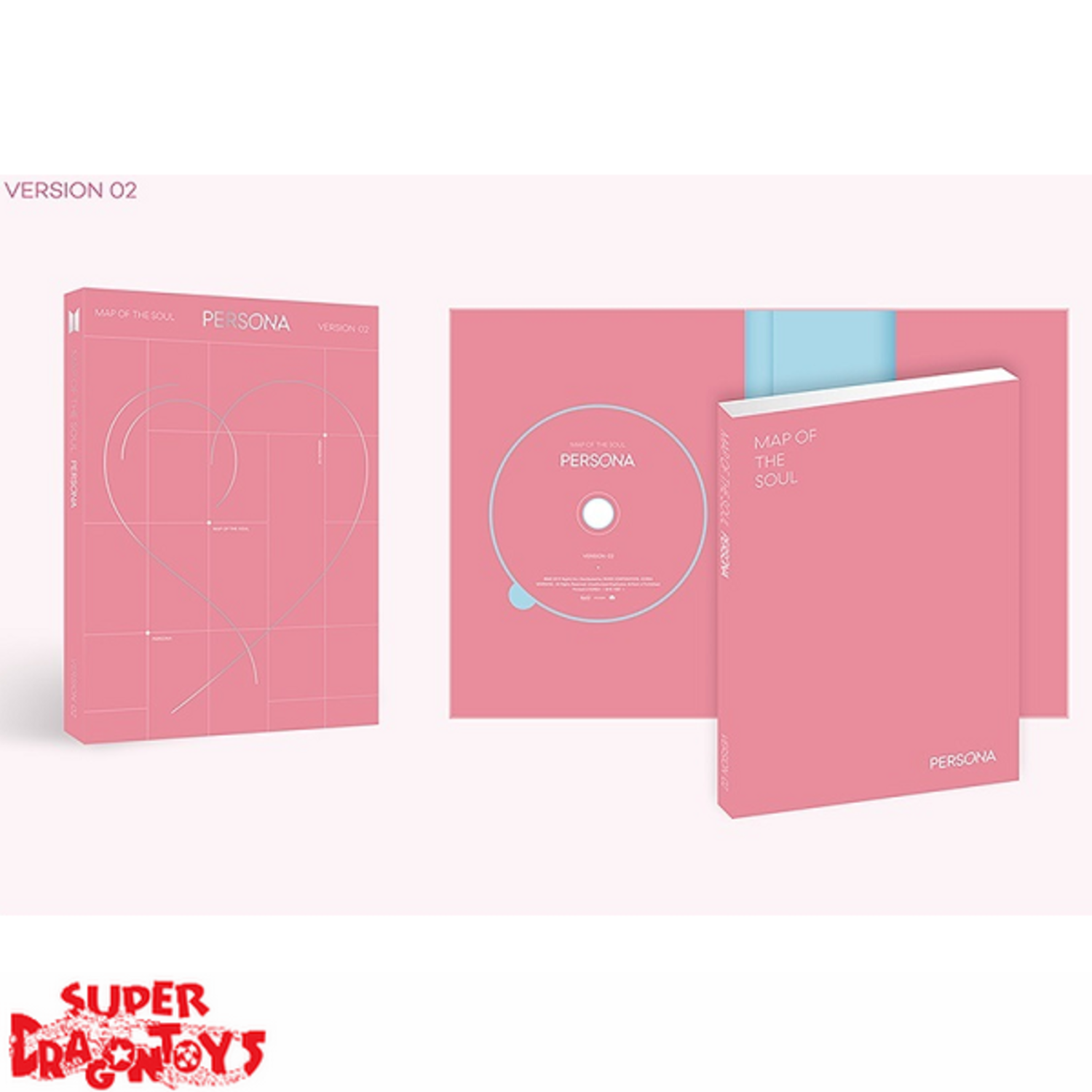 BTS MAP OF THE SOUL PERSONA SPECIAL ALBUM SUPERDRAGONTOYS