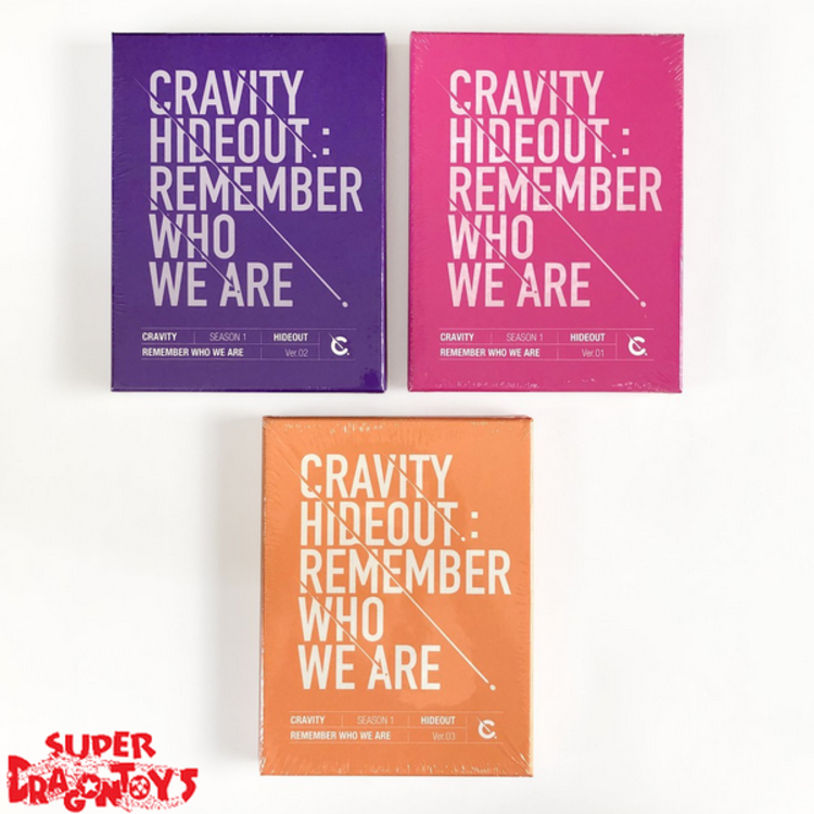 CRAVITY (크래비티) - HIDEOUT : REMEMBER WHO WE ARE - 1ST MINI ALBUM