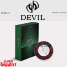 黄色 yellow⭐レイブン RAVN⭐直筆サイン付き⭐ONEUS「DEVIL」 ONEUS (원어스) - DEVIL - 1ST FULL ALBUM - SUPER DRAGON TOYS