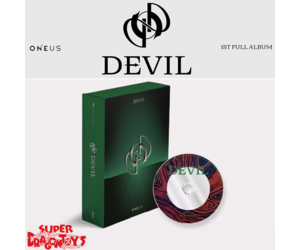 貴重！oneus devilファヌン直筆サイン入りアルバム ONEUS [ DEVIL ] The 1st Album [ Black Ver. ] 1ea CD + 96p