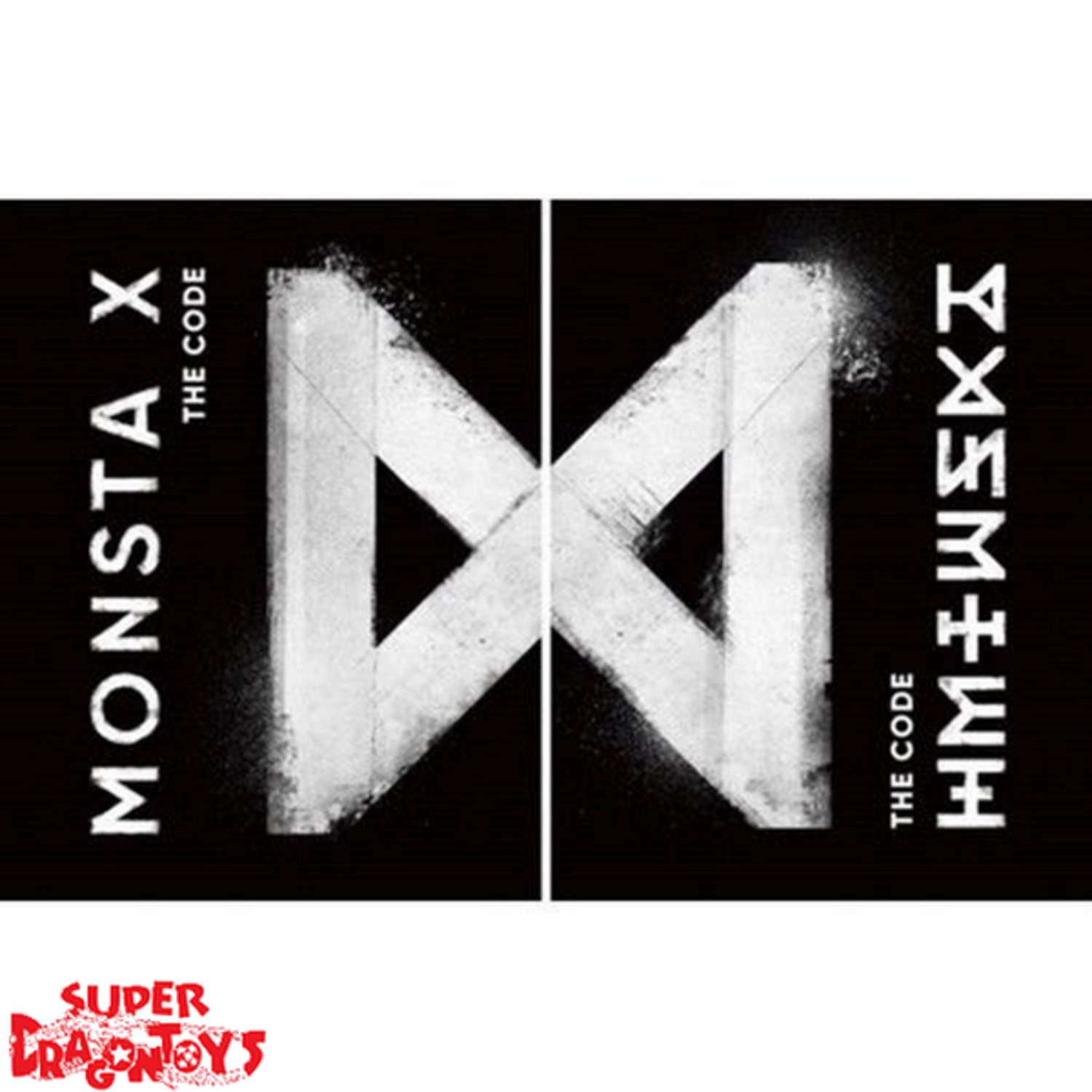 MONSTA X - THE CODE - 5TH MINI ALBUM - SUPER DRAGON TOYS
