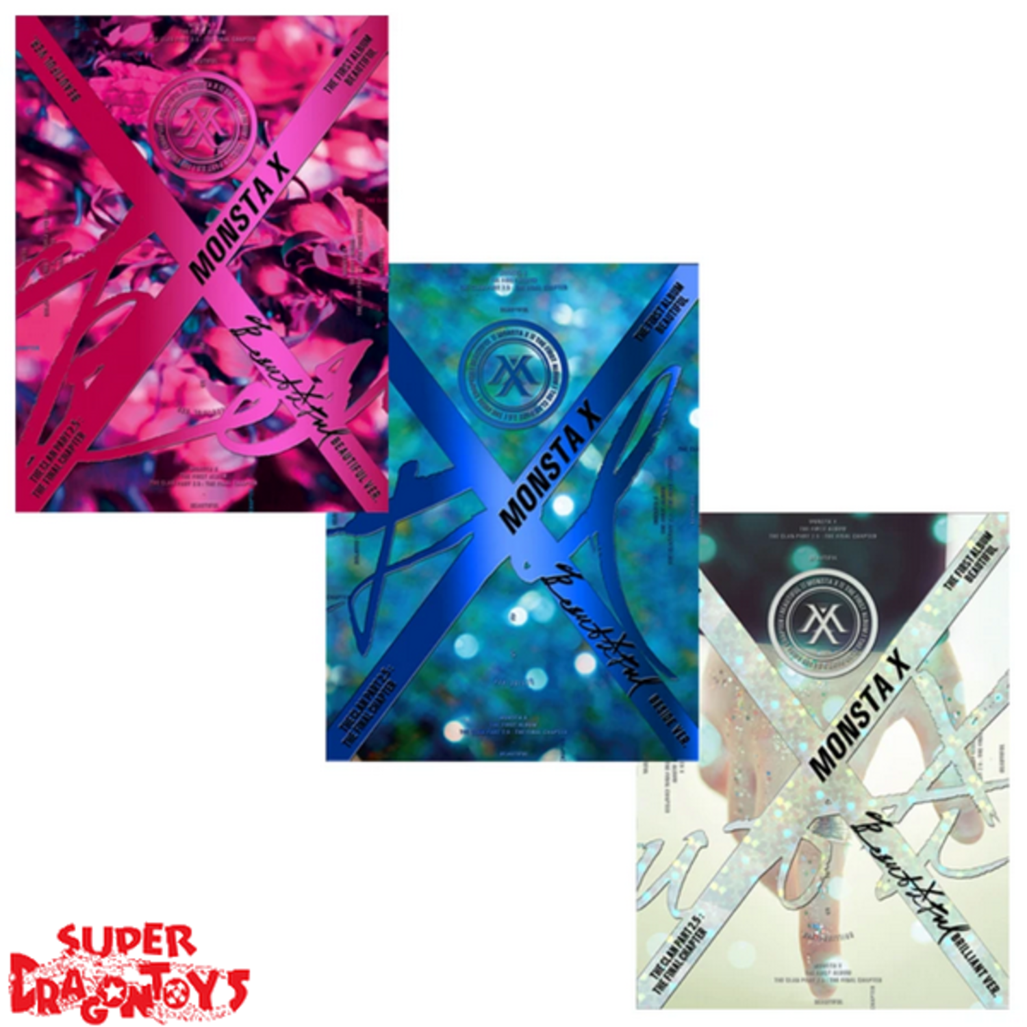 Monsta X 1集 - BEAUTIFUL 未開封　サインあり MONSTA X - BEAUTIFUL - 1ST ALBUM - 