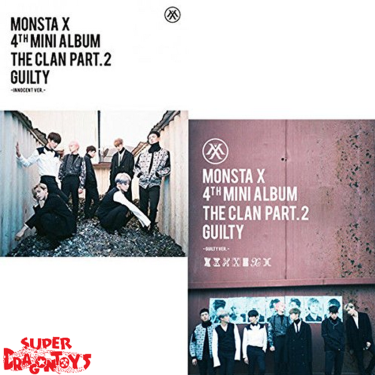 MONSTA X - THE CLAN PART.2 GUILTY - 4TH MINI ALBUM