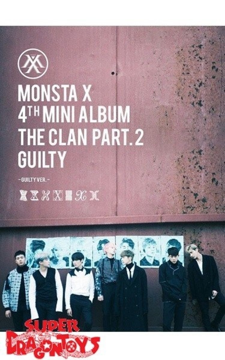 MONSTA X - THE CLAN PART.2 GUILTY - 4TH MINI ALBUM