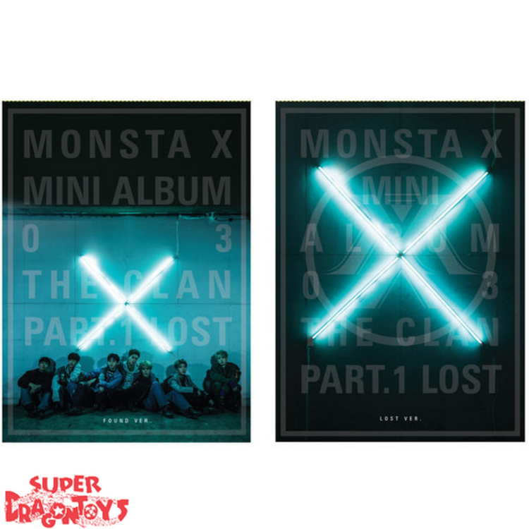 MONSTA X - THE CLAN PART.1 LOST -  3RD MINI ALBUM