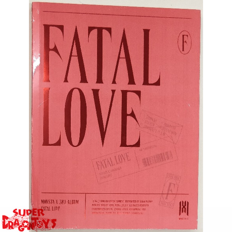 MONSTA X (몬스타엑스) - FATAL LOVE - 3RD ALBUM