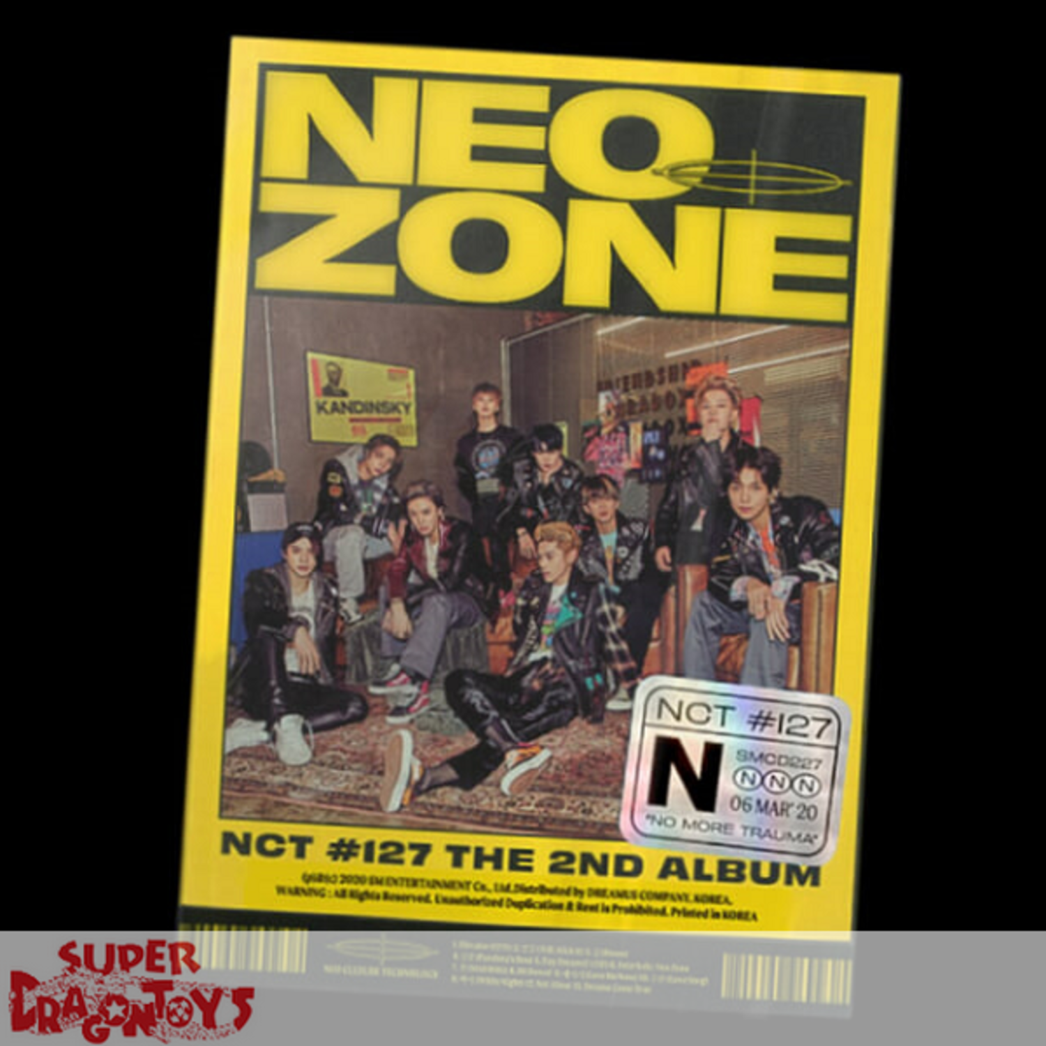 NCT127 - NEO ZONE - 2ND ALBUM - SUPER DRAGON TOYS