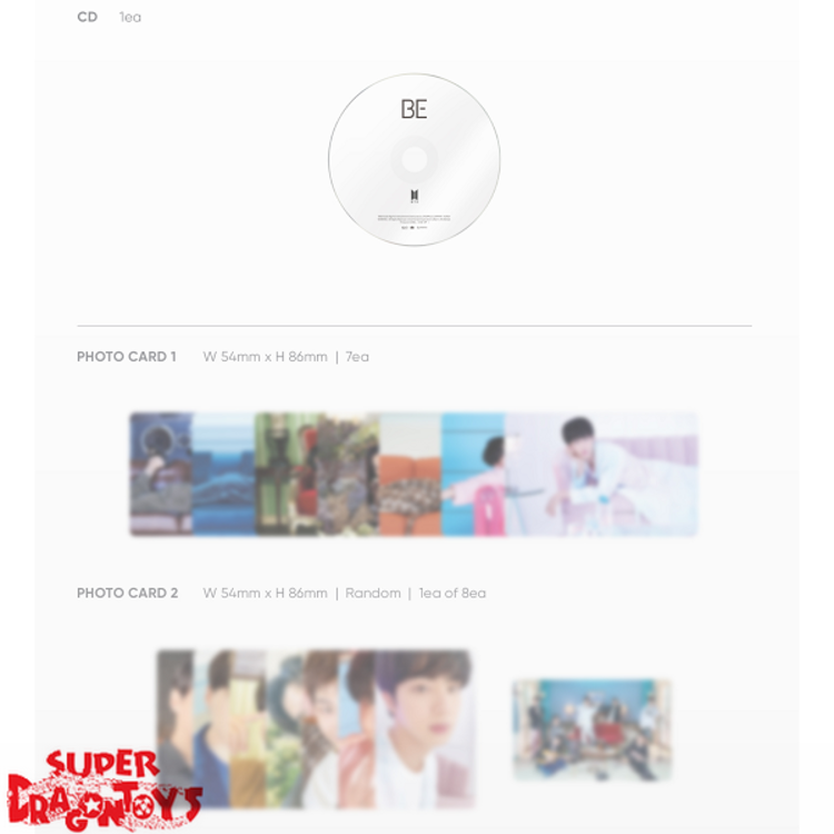 BTS (방탄소년단) - BE [ESSENTIAL EDITION] - KOREAN VERSION ALBUM + (ON-PACKED FOLDED) POSTER BTS (방탄소년단) - BE [ESSENTIAL EDITION] - KOREAN VERSION ALBUM + (ON-PACKED FOLDED) POSTER