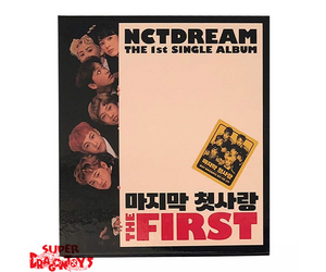 NCT DREAM - THE FIRST - 1ST SINGLE ALBUM - SUPER DRAGON TOYS