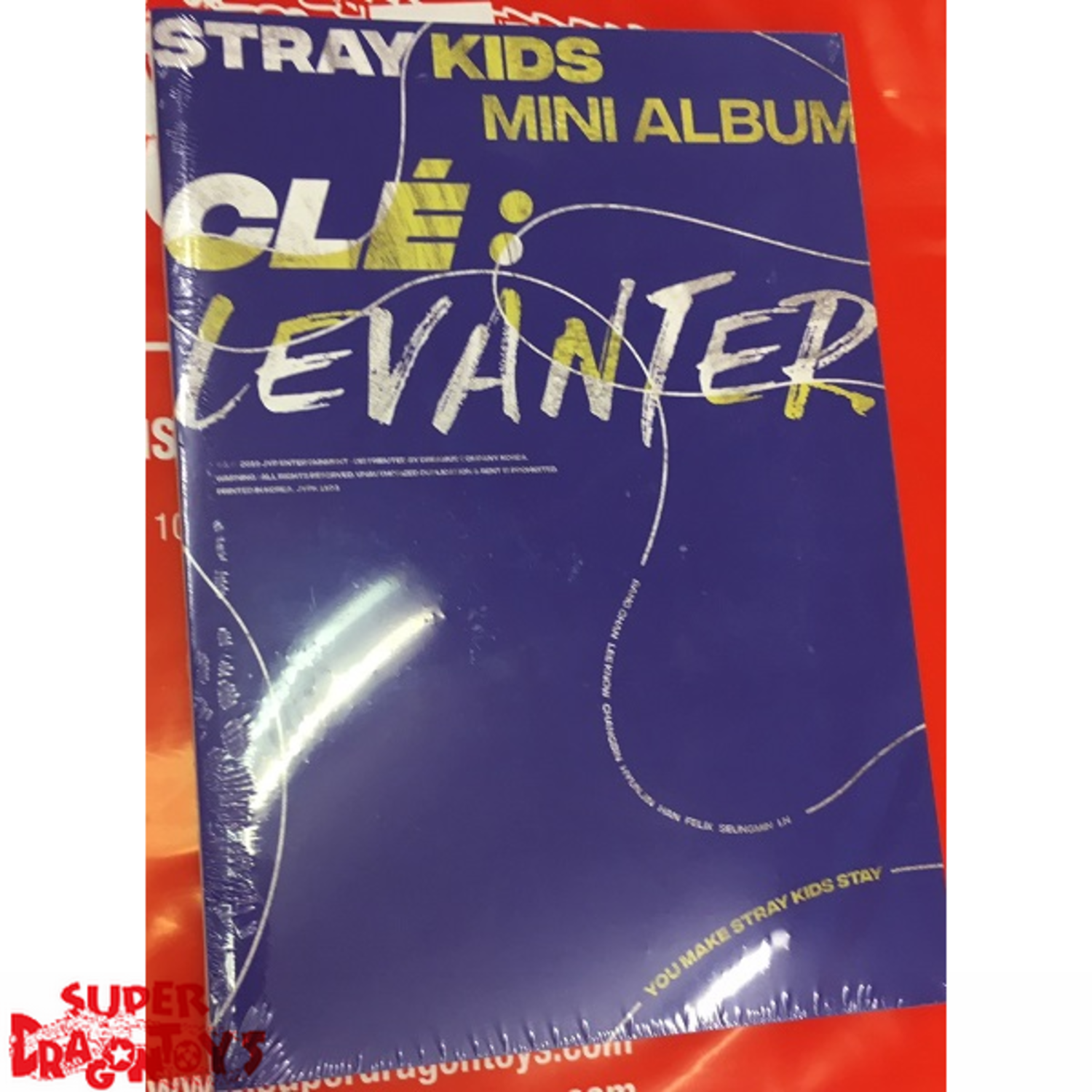 STRAY KIDS Mini Album - Clé: Levanter [Levanter ver. ] CD Photo Book QR Photocards : STRAY KIDS