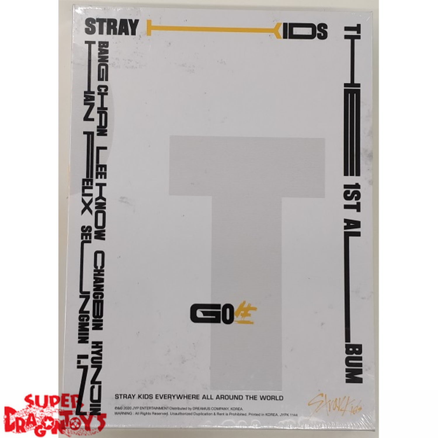 STRAY KIDS - 1ST OFFICIAL ALBUM [GO生] STANDARD VER. - COKODIVE