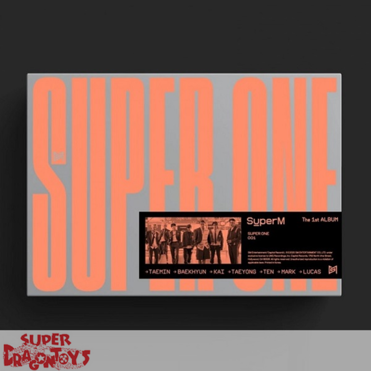 SUPER M - SUPER ONE - 1ST ALBUM [AMERICAN EDITION]