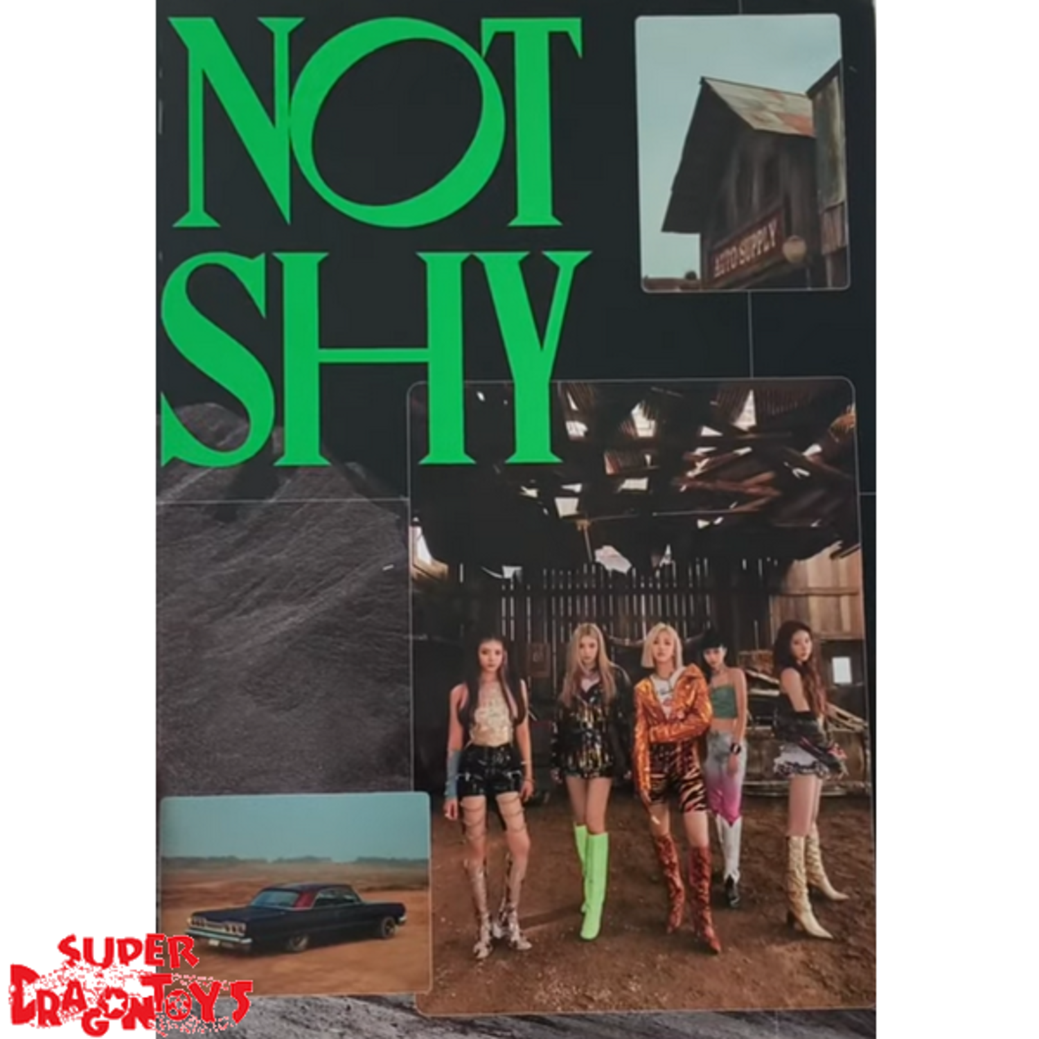 ITZY (있지) - NOT SHY - ALBUM - SUPERDRAGONTOYS