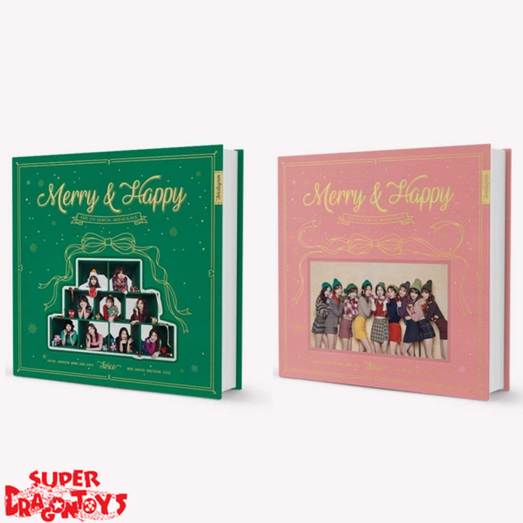 TWICE - MERRY & HAPPY - 1ST REPACKAGE ALBUM