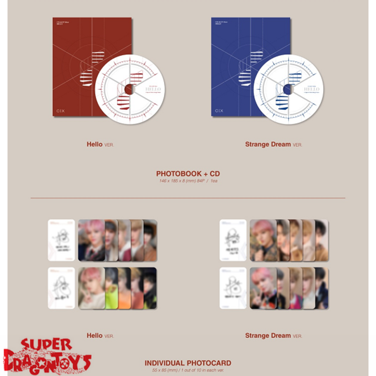 CIX (씨아이엑스) - HELLO : CHAPTER 0 [HELLO, STRANGE DREAM] - 4TH EP ALBUM
