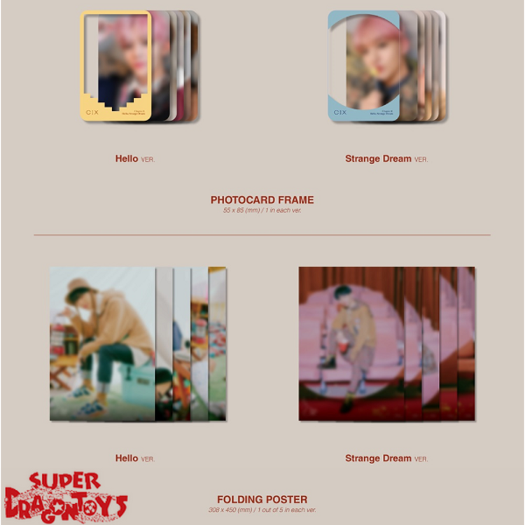 CIX (씨아이엑스) - HELLO : CHAPTER 0 [HELLO, STRANGE DREAM] - 4TH EP ALBUM