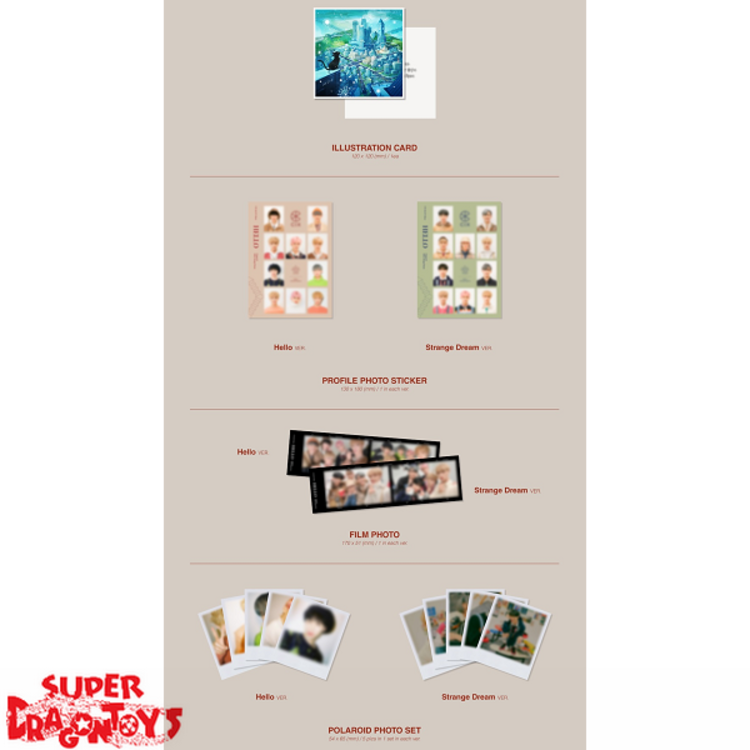 CIX (씨아이엑스) - HELLO : CHAPTER 0 [HELLO, STRANGE DREAM] - 4TH EP ALBUM