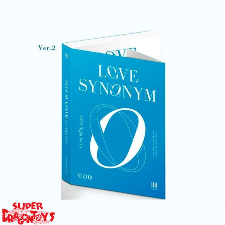 WONHO (원호) - LOVE SYNONYM #2 : RIGHT FOR US - 1ST MINI ALBUM [PART2]
