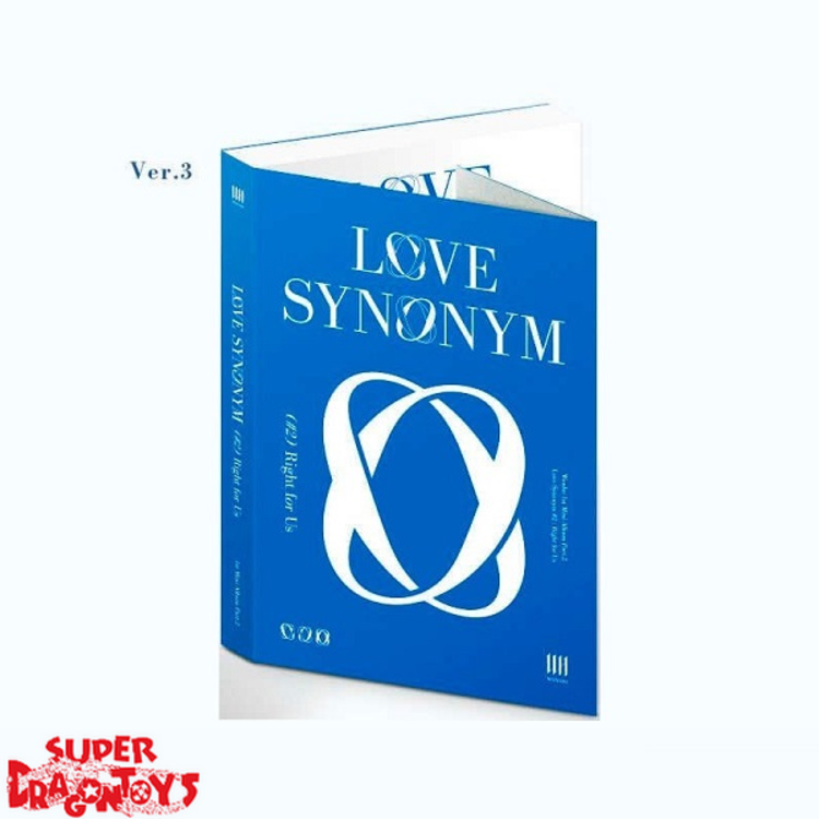 WONHO (원호) - LOVE SYNONYM #2 : RIGHT FOR US - 1ST MINI ALBUM [PART2]