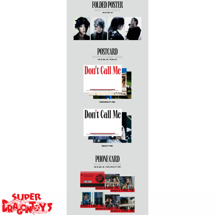 SHINEE (샤이니) - DON'T CALL ME - [PHOTOBOOK] VERSION - 7TH MINI ALBUM