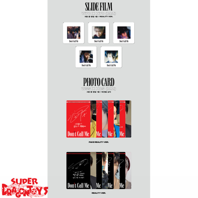 SHINEE (샤이니) - DON'T CALL ME - [PHOTOBOOK] VERSION - 7TH MINI ALBUM